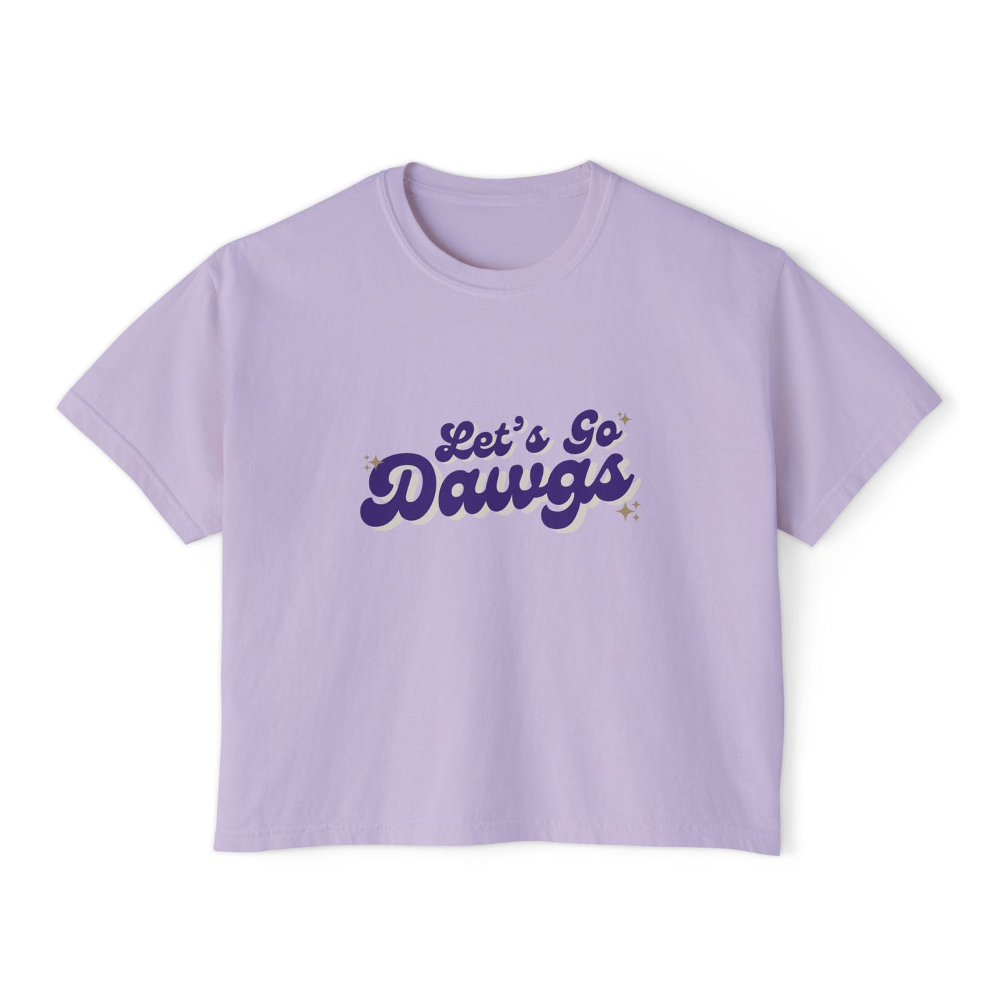 Let's Go Dawgs | Comfort Colors Boxy T-Shirt