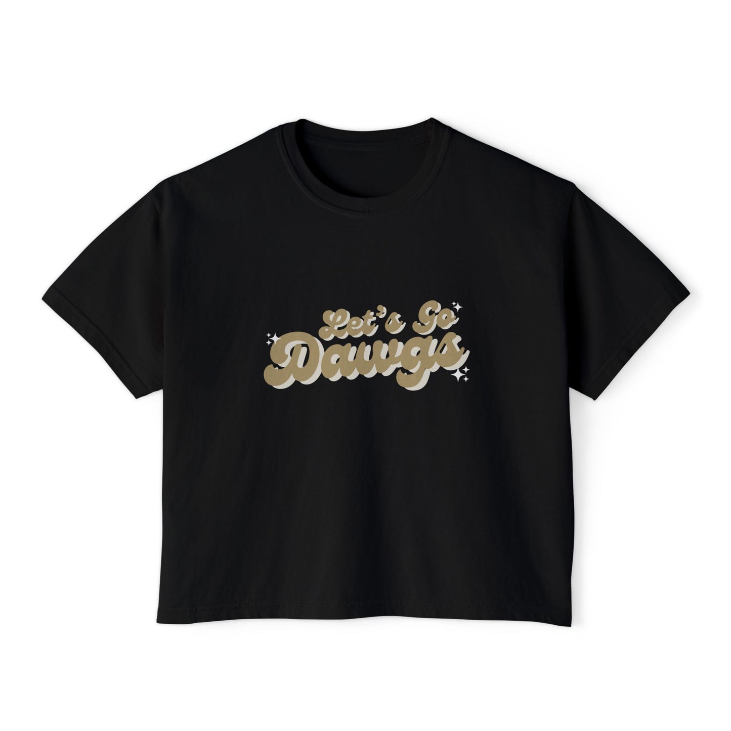 Let's Go Dawgs | Comfort Colors Boxy T-Shirt