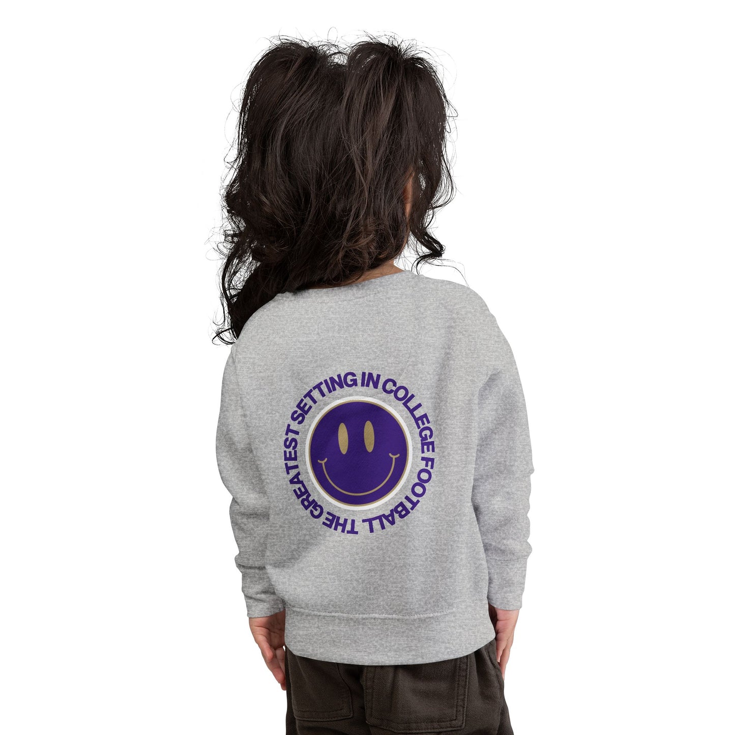 Smile, it's game day! | Youth Crewneck