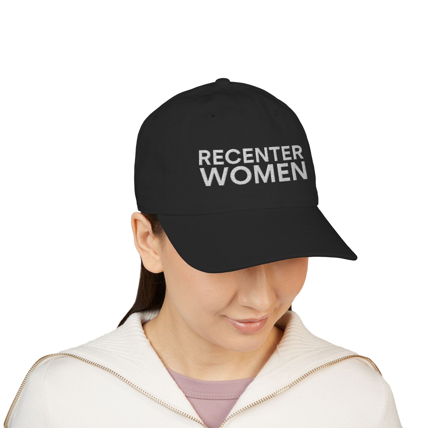 Empowering Organic Baseball Cap - Invest in Women, Eco-Friendly Gift, Casual Wear, Everyday Accessory, Support Women
