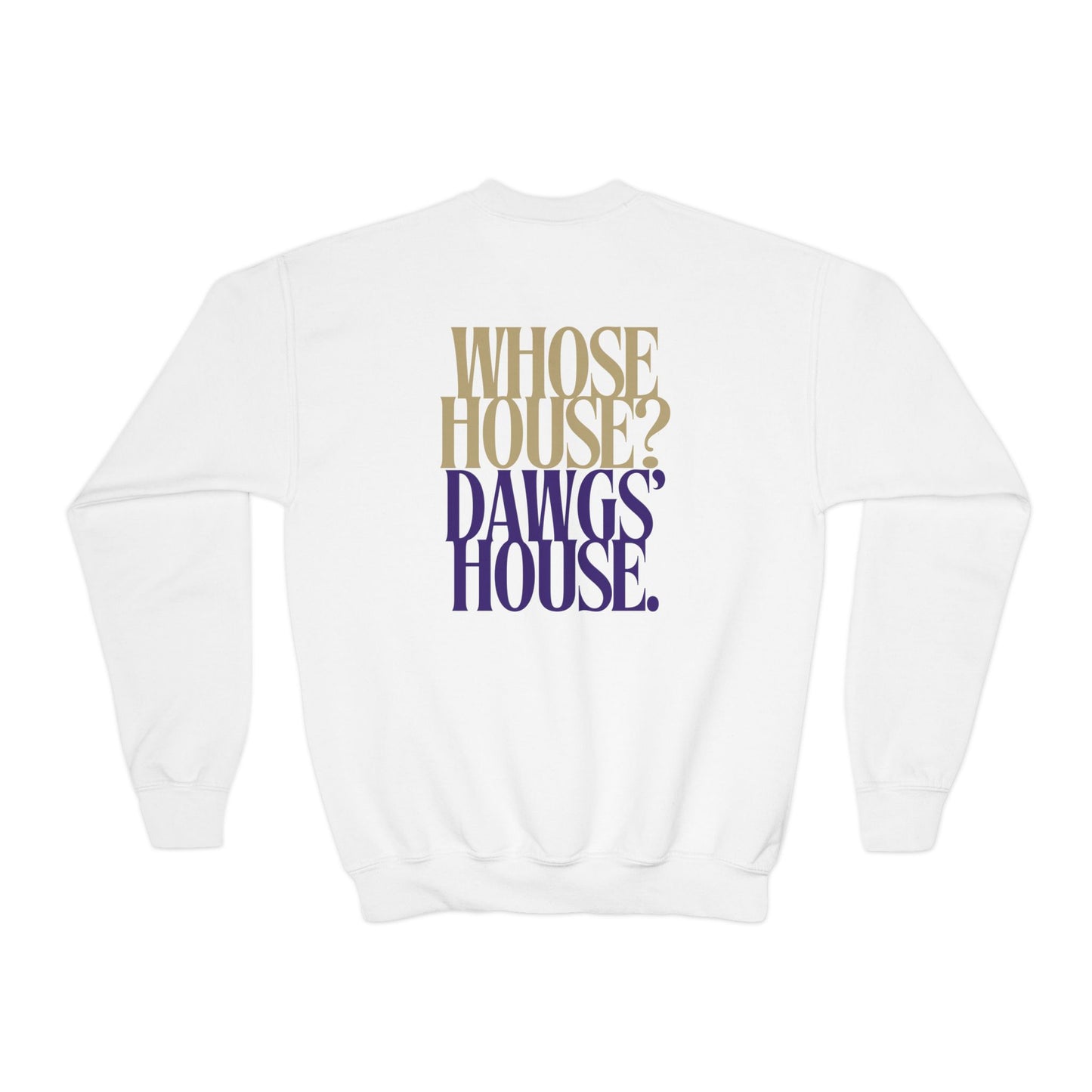Let's Go Dawgs Retro | Youth Crewneck