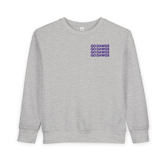Smile, it's game day! | Youth Crewneck