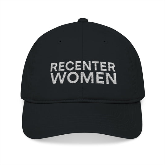 Empowering Organic Baseball Cap - Invest in Women, Eco-Friendly Gift, Casual Wear, Everyday Accessory, Support Women