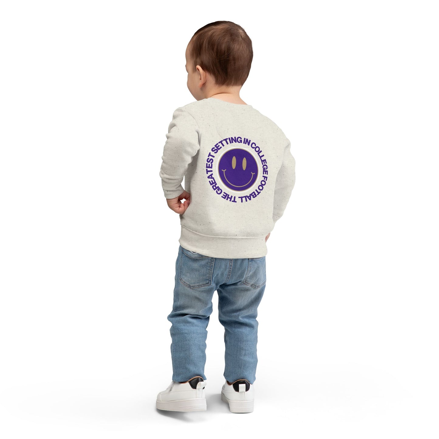 Smile, it's game day! | Youth Crewneck