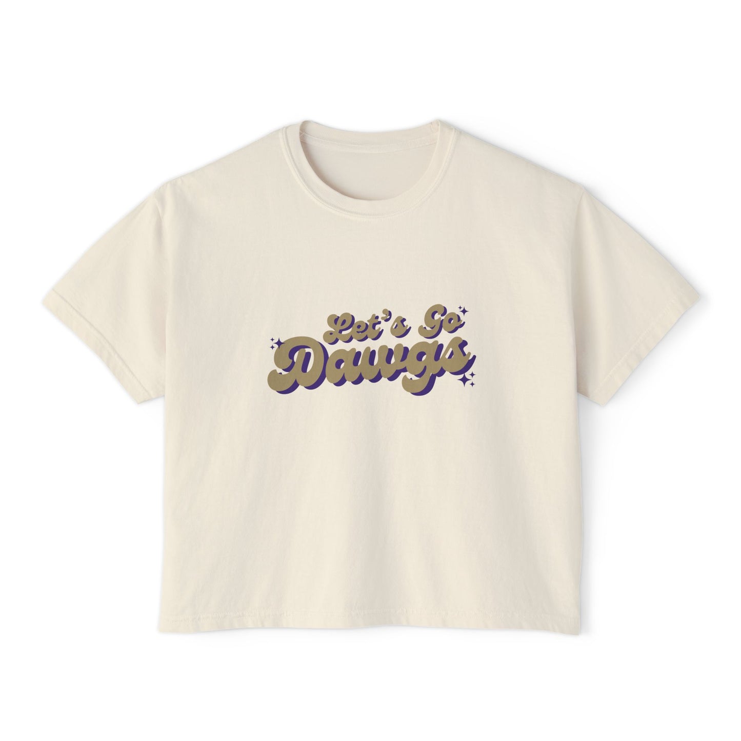 Let's Go Dawgs | Comfort Colors Boxy T-Shirt