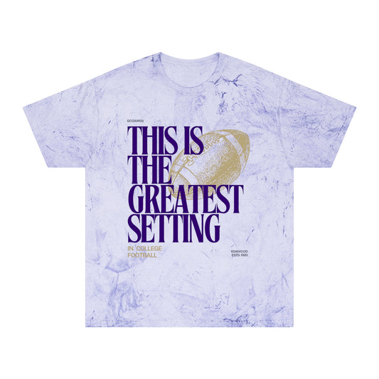 Greatest Setting | Color Blast T-Shirt (Unisex)